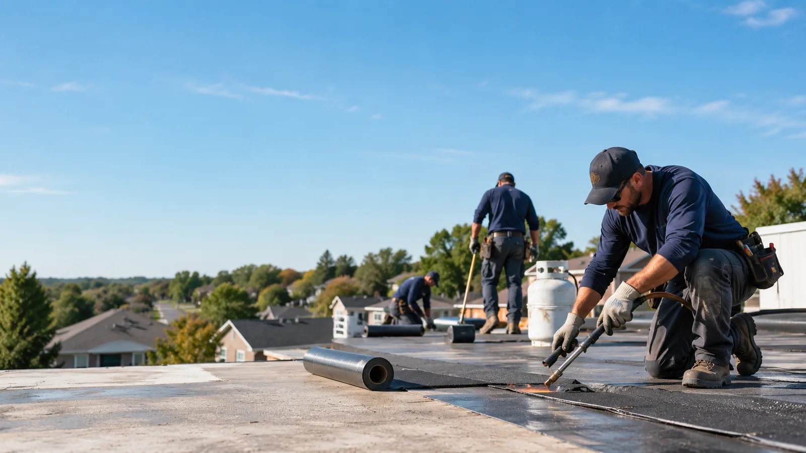 Flat Roof Leak Repair providers in Melvin, IL
